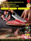 High-Manganese Steel Forged Boning Knife - Professional Kitchen Knife with 10-Year Warranty