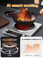 High-Power Induction Cooker - Fast Heating Plug & Play Cooktop