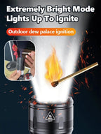 High-Power Tactical Flashlight - 1000m Long Range Waterproof Torch