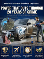High-Pressure Cleaning Gun - Aircraft-Grade Manual Pressure Washer for Fast Stain Removal
