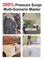 High-Pressure Cleaning Gun - Aircraft-Grade Manual Pressure Washer for Fast Stain Removal
