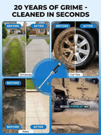 High-Pressure Cleaning Gun - Aircraft-Grade Manual Pressure Washer for Fast Stain Removal