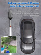 High-Pressure Spray Gun - Multi-Use Car Wash & Cleaning Tool
