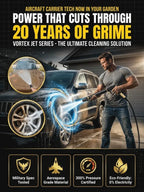 High-Pressure Water Gun - Manual Powerful Spray Cleaner for Deep Grime Removal