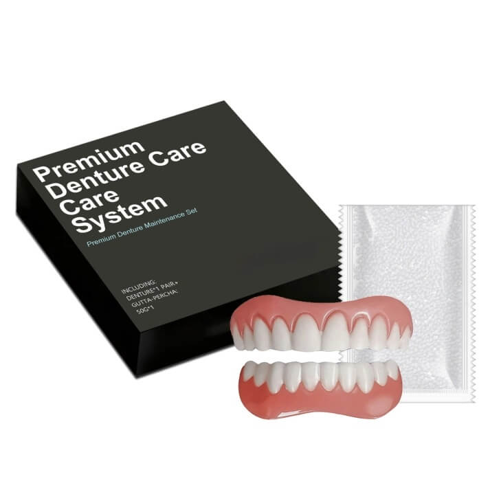 High-Quality Denture Set - Buy 1 Get 1 Free Comfortable Replacement Teeth Kit