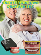 High-Quality Denture Set - Buy 1 Get 1 Free Comfortable Replacement Teeth Kit