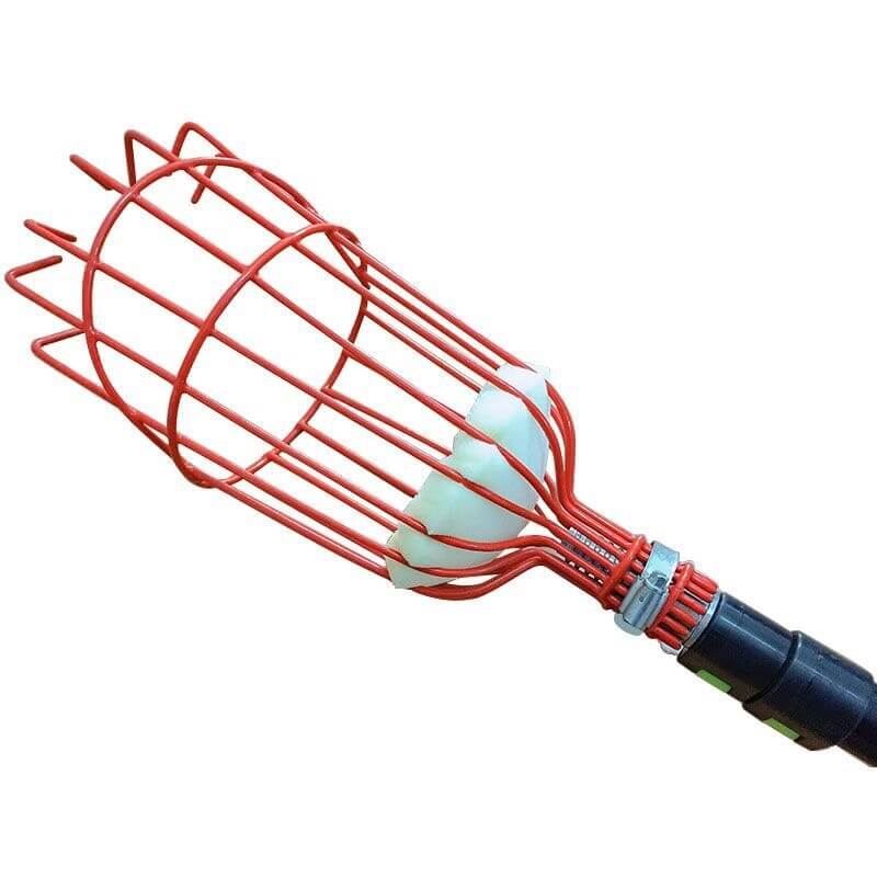 High-Reach Fruit Picker - Telescopic Harvesting Tool for Tall Trees & Hard-to-Reach Fruit