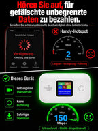 High-Speed Secure WiFi Device - 256-Bit Encrypted CE-Certified Internet Solution with No Hidden Costs