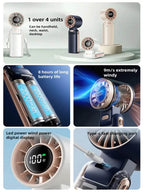 High-Speed Turbine Fan - Rapid Cooling & Efficient Air Circulation Fan