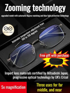 【Highdefinition Farsighted Black Technology Glasses】Stylish And Comfortable, Suitable For Both Women And Men!