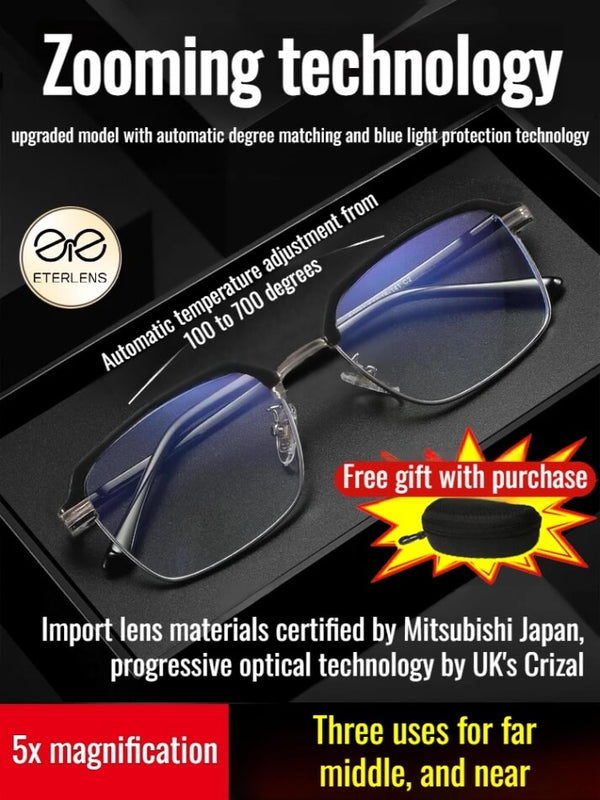 【Highdefinition Farsighted Black Technology Glasses】Stylish And Comfortable, Suitable For Both Women And Men!