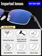 【Highdefinition Farsighted Black Technology Glasses】Stylish And Comfortable, Suitable For Both Women And Men!