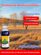Hohenheim Agrar Weed Control Formula - TÜV-Tested Long-Lasting Annual Weed Protection Solution