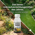Hohenheim Research Organic Weed Killer - 100% Glyphosate-Free Year-Long Weed Protection
