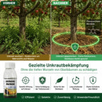 Hohenheim Research Organic Weed Killer - 100% Glyphosate-Free Year-Long Weed Protection