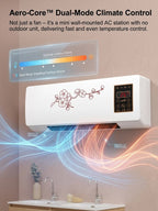 Hot & Cold Wall-Mounted Air Conditioner - Home Heating and Cooling System