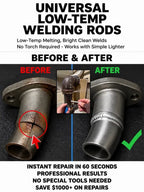 Industrial-Grade Welding Repair Rods - Permanent Sealing & Leak Repair Solution