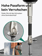 Industrial Drill & Bit Set - Professional Power Tool Kit with 2-Year Warranty