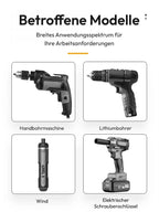 Industrial Drill & Bit Set - Professional Power Tool Kit with 2-Year Warranty