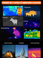 Infrared Thermal Imaging Monocular - Long-Range Night Vision Detection Device