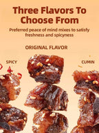 Inner Mongolia Air-Dried Beef Tendons - Grassland Specialty Chewy High-Protein Snack