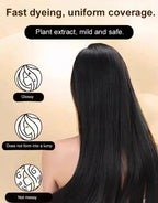 Instant Gray Hair Cover Stick - Waterproof Sweatproof Plant-Based Hair Color Solution