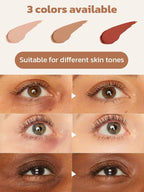 Instant Under Eye Concealer - Dark Circle Eraser with Free Professional Brush