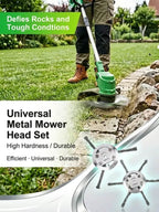 Instant Weeding Trimmer Head - Fast & Easy Weed Removal Tool