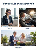 Intelligent Focus Adjustment Reading Glasses - Comfortable Smart Adaptive Vision Eyewear for Everyday Reading