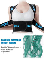 Invisible Posture Corrector - Back Support Brace for Improved Posture & Height Appearance