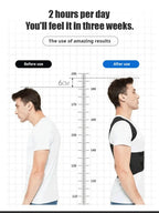 Invisible Posture Corrector - Back Support Brace for Improved Posture & Height Appearance