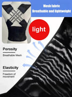 Invisible Posture Corrector - Back Support Brace for Improved Posture & Height Appearance