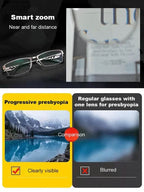 LCD Smart Zoom Glasses - Automatic Adaptive Vision Eyewear