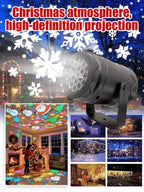 LED Energy-Saving Christmas Lamp - Colorful Holiday Atmosphere Scene Light