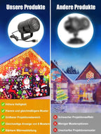 LED Energy-Saving Christmas Lamp - Colorful Holiday Atmosphere Scene Light