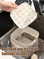 Large Capacity Ice Maker - Hands-Free Quick Ice Making Machine for Home & Parties