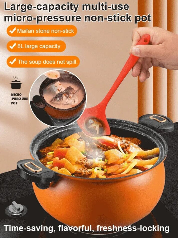 Large Capacity Pressure Cooker - Multi-Purpose Cooking Pot
