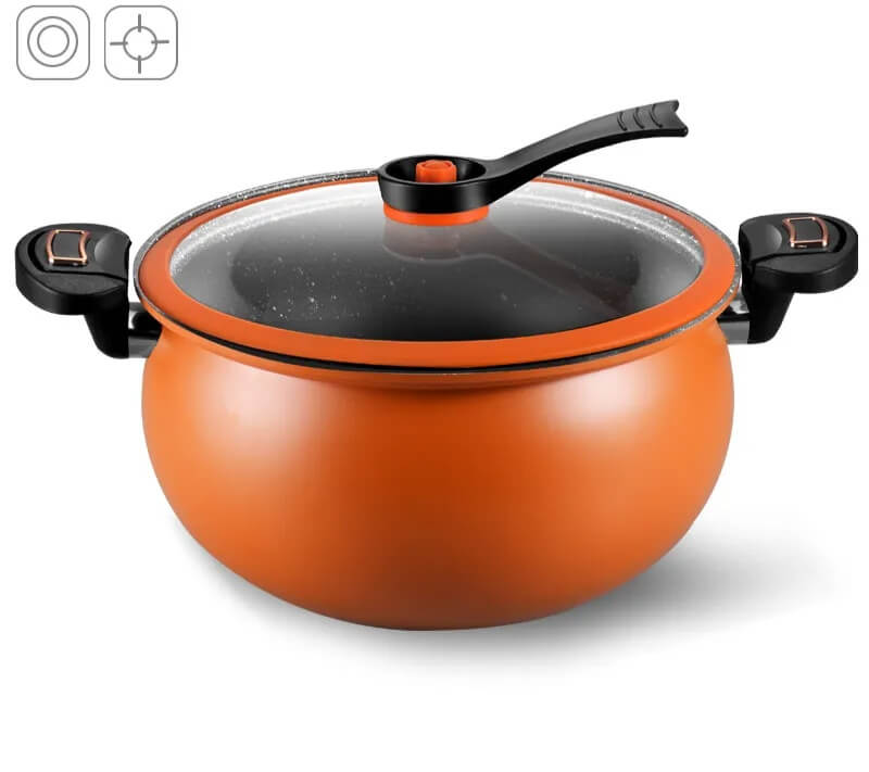 Large Capacity Pressure Cooker - Multi-Purpose Cooking Pot
