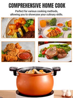 Large Capacity Pressure Cooker - Multi-Purpose Cooking Pot