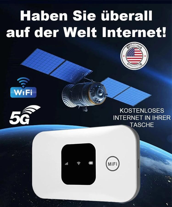 Lifetime Mobile WiFi Hotspot - One-Time Purchase Portable Internet Device with 90-Day Trial