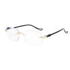 Lightweight Progressive Reading Glasses - Blue Light Filter Eyewear for Seniors
