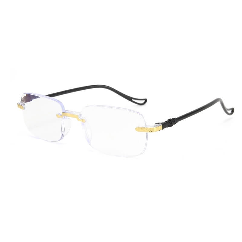 Lightweight Progressive Reading Glasses - Blue Light Filter Eyewear for Seniors