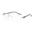Lightweight Progressive Reading Glasses - Blue Light Filter Eyewear for Seniors