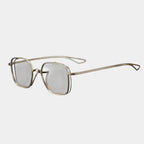 Luxury Pure Titanium Men's Glasses - Fashionable Double Gold-Line Frame Eyewear