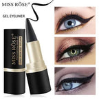 MISS ROSE Eyeliner - Matte Waterproof Quick-Dry Smudge-Proof Makeup Pen