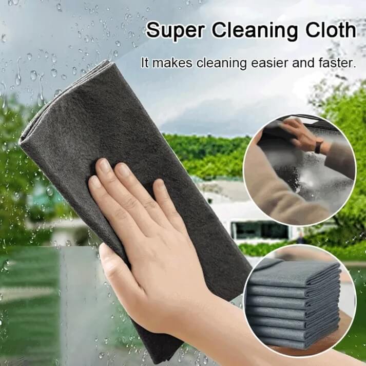 Magic Cleaning Cloth - Streak-Free One-Wipe Cleaning Cloth