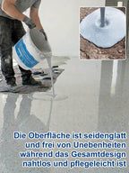 Marble-Effect Self-Leveling Floor Coating - Durable Decorative Surface Finish for Floors