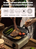 Masterclass Steak Pan - Professional Non-Stick Grill Pan for Perfect Searing