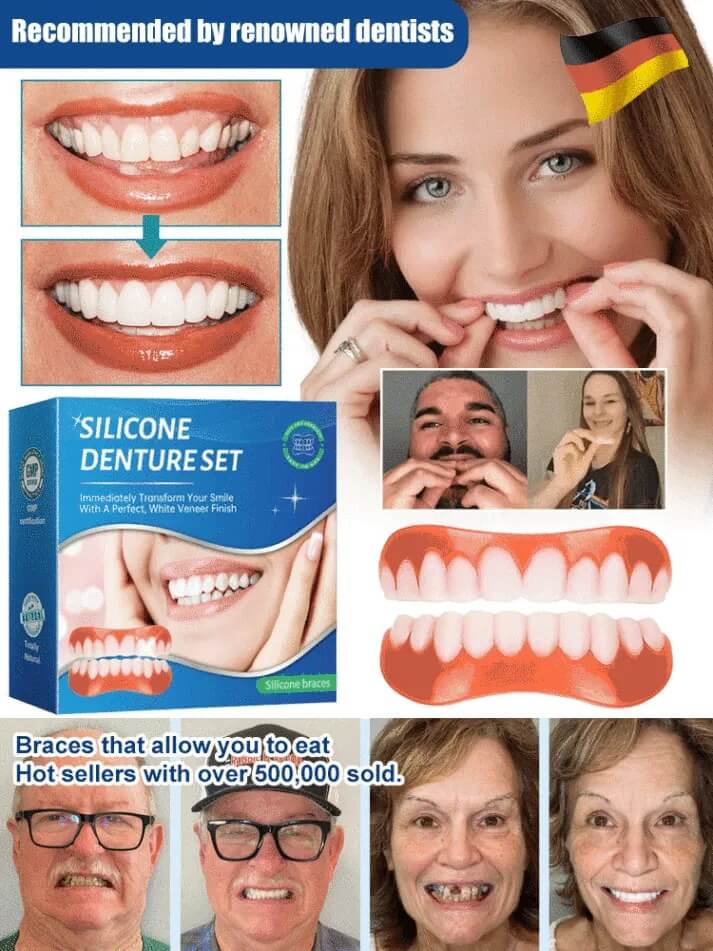 Medical-Grade Silicone Braces - Japanese-Style Orthodontic Comfort Aligners