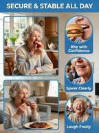 Medical-Grade Silicone Dental Veneers - Invisible Comfort-Fit Cosmetic Teeth Covers Crafted by Zurich Dental Experts